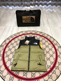 The North Face Olive Green 700-Fill Down Puffer Vest