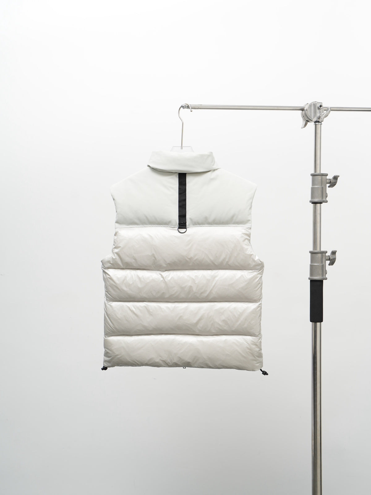 Moose Knuckles White Down Puffer Vest