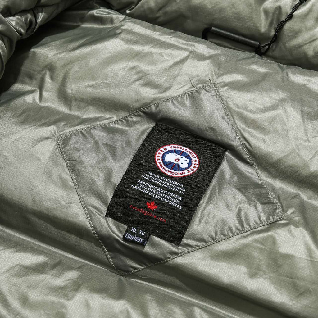 Canada Goose Military Green Down Puffer Vest