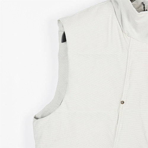Moose Knuckles Cream Down Puffer Vest Canada Edition
