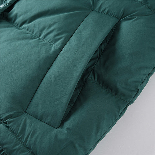 Lululemon Forest Green Hooded Down Puffer Jacket