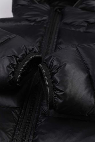 Canada Goose Black Kids Down Puffer Jacket with Hood