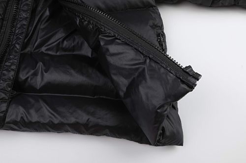 Canada Goose Black Kids Down Puffer Jacket with Hood
