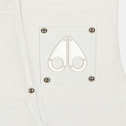 Moose Knuckles Cream Down Puffer Vest Canada Edition