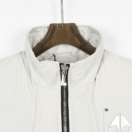 Moose Knuckles Cream Down Puffer Vest Canada Edition