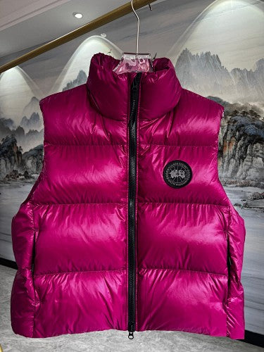 Canada Goose Magenta Pink Down Puffer Vest