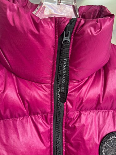 Canada Goose Magenta Pink Down Puffer Vest