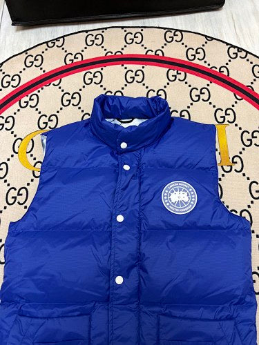 Canada Goose Royal Blue Down Puffer Vest