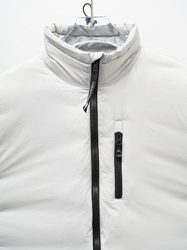 Canada Goose White 2-in-1 Down Liner Bomber Jacket