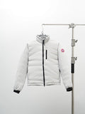 Canada Goose White 2-in-1 Down Liner Bomber Jacket