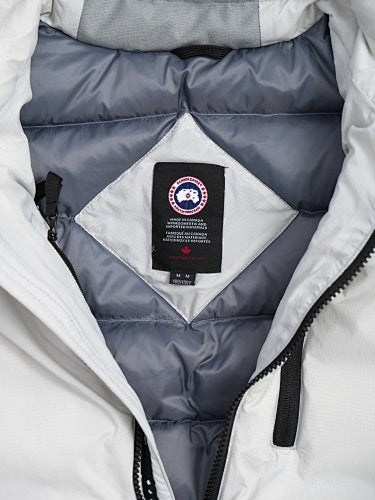 Canada Goose White 2-in-1 Down Liner Bomber Jacket