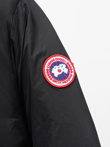Canada Goose Black Slim-Fit Stand-Collar Hoodless Down Jacket