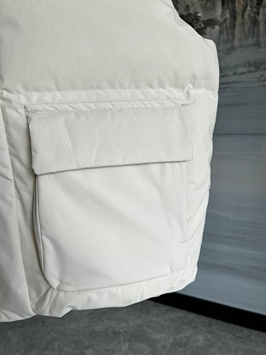 MLB Boston Red Sox Cream Down Puffer Vest