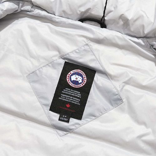 Canada Goose White Down Puffer Jacket
