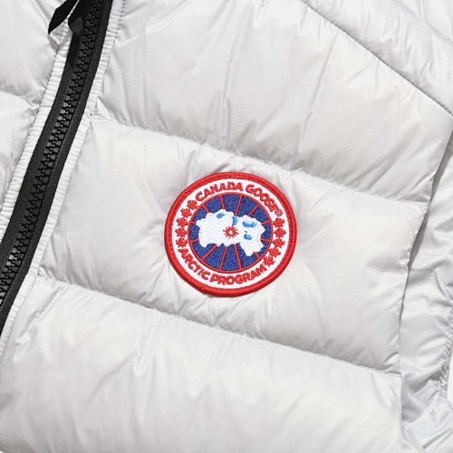 Canada Goose White Down Puffer Jacket