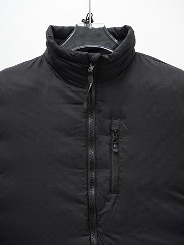 Canada Goose Black Slim-Fit Stand-Collar Hoodless Down Jacket