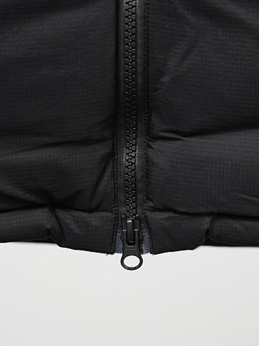 Canada Goose Black Slim-Fit Stand-Collar Hoodless Down Jacket