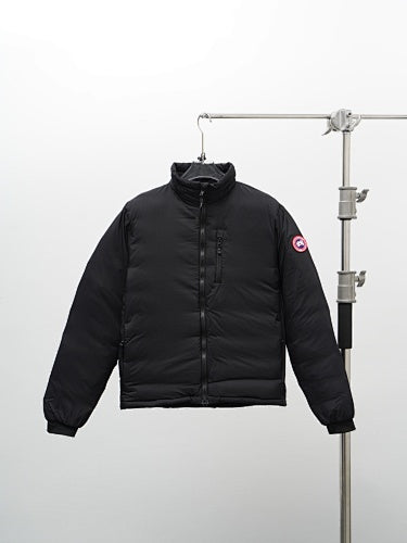 Canada Goose Black Slim-Fit Stand-Collar Hoodless Down Jacket