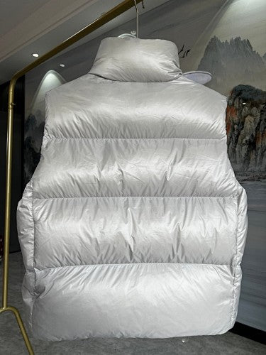 Canada Goose Silver White Down Puffer Vest