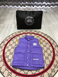 Canada Goose Purple Down Puffer Vest