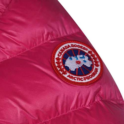 Canada Goose Pink Kids Down Puffer Jacket with Hood