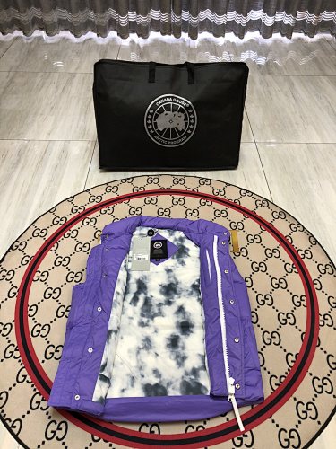 Canada Goose Purple Down Puffer Vest