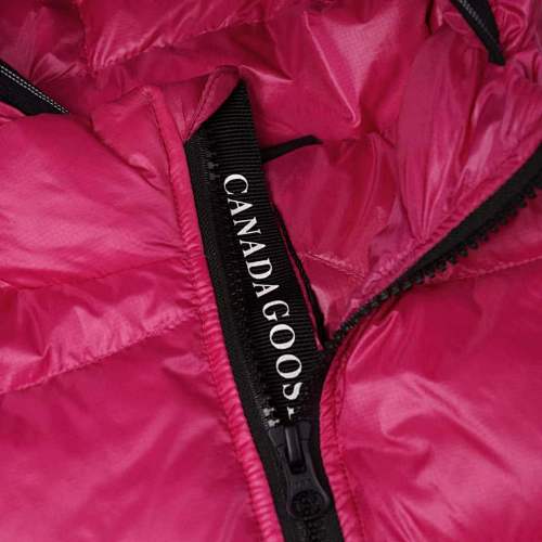 Canada Goose Pink Kids Down Puffer Jacket with Hood