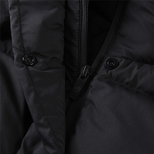 Lululemon Black Hooded Down Puffer Jacket