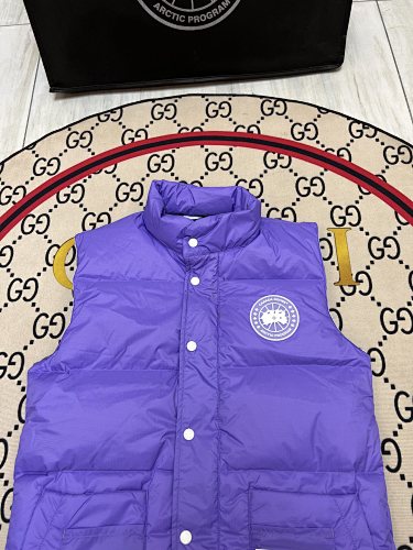 Canada Goose Purple Down Puffer Vest