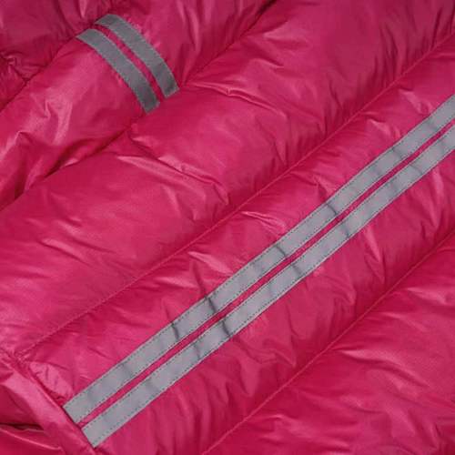 Canada Goose Pink Kids Down Puffer Jacket with Hood
