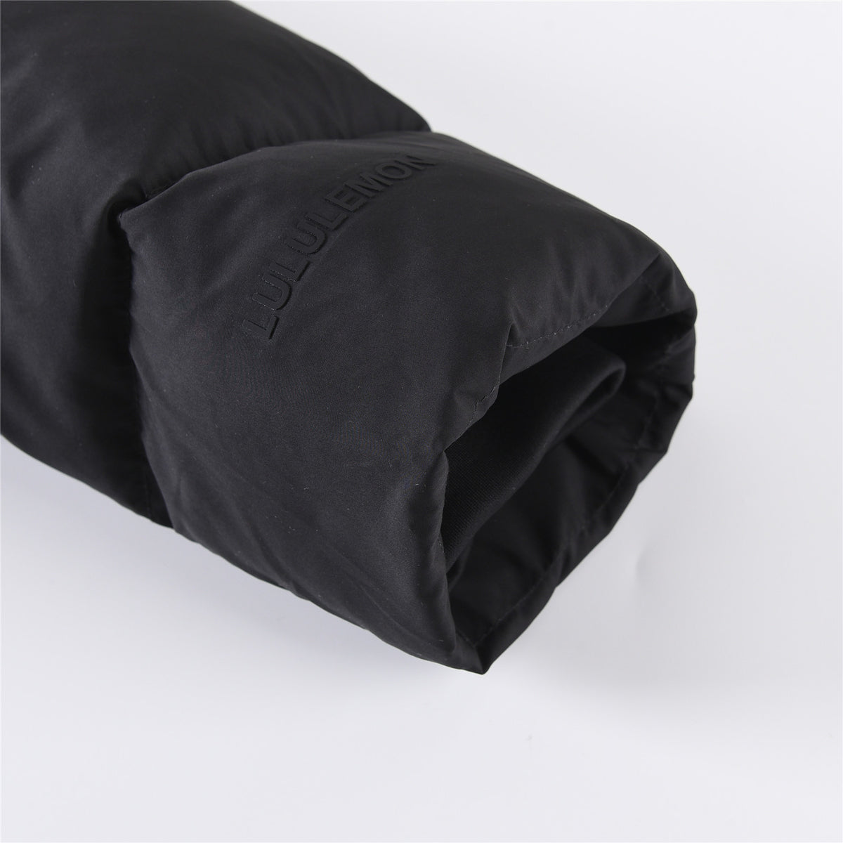 Lululemon Black Hooded Down Puffer Jacket