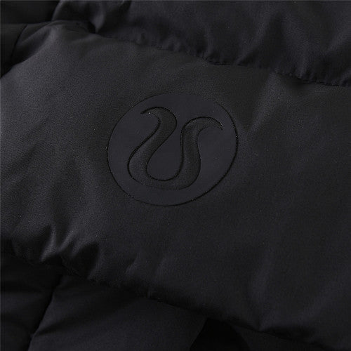 Lululemon Black Hooded Down Puffer Jacket