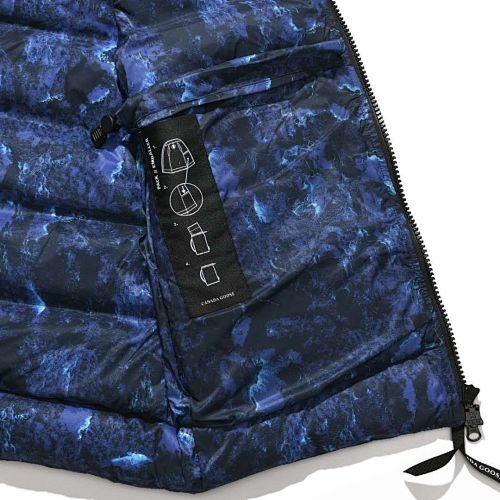 Canada Goose Navy Camo Down Puffer Jacket