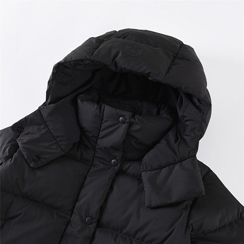 Lululemon Black Hooded Down Puffer Jacket