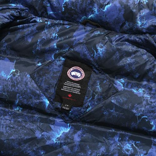 Canada Goose Navy Camo Down Puffer Jacket