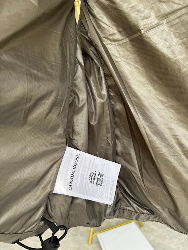 Canada Goose Champagne Gold Down Puffer Vest