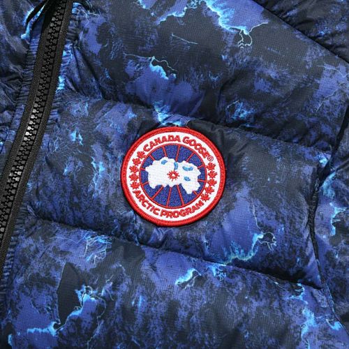 Canada Goose Navy Camo Down Puffer Jacket
