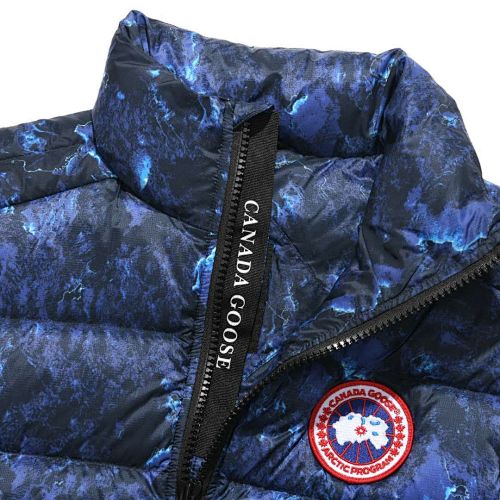 Canada Goose Navy Camo Down Puffer Jacket