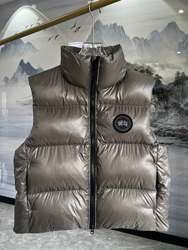 Canada Goose Champagne Gold Down Puffer Vest