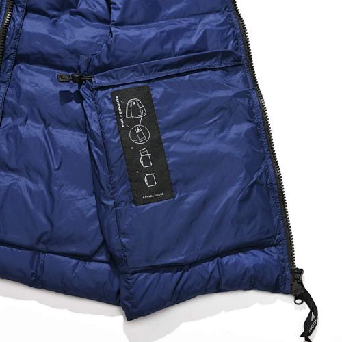 Canada Goose Navy Blue Down Puffer Jacket