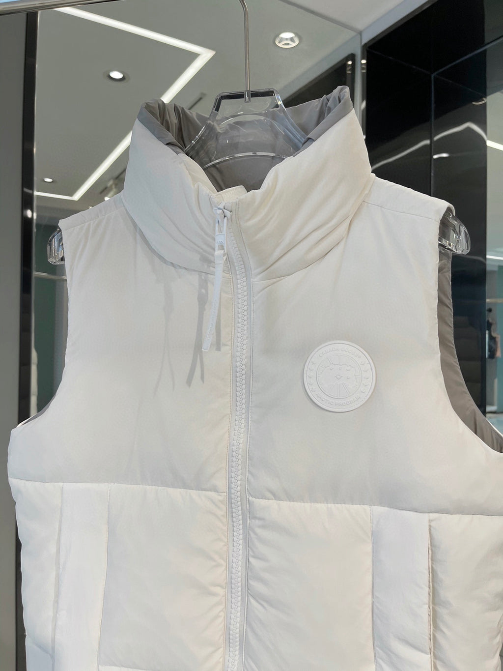Canada Goose White Down Freestyle Vest