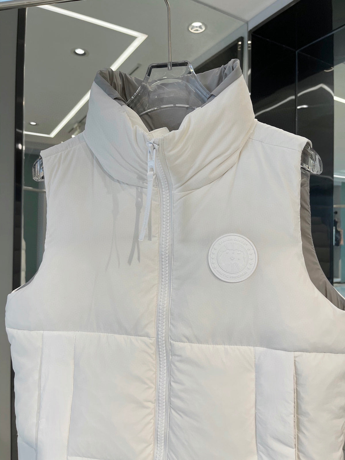 Canada Goose White Down Freestyle Vest