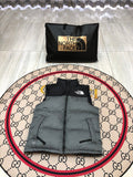 The North Face Grey 700-Fill Down Puffer Vest