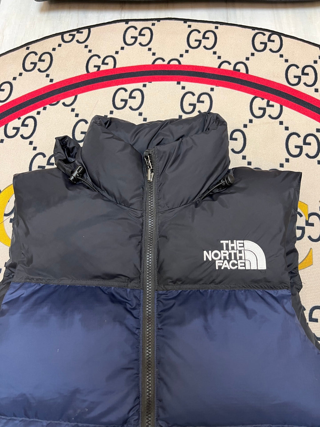 The North Face Navy Blue 700-Fill Down Puffer Vest