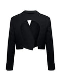 Comme des Garçons Homme Plus cut-out double-breasted blazer