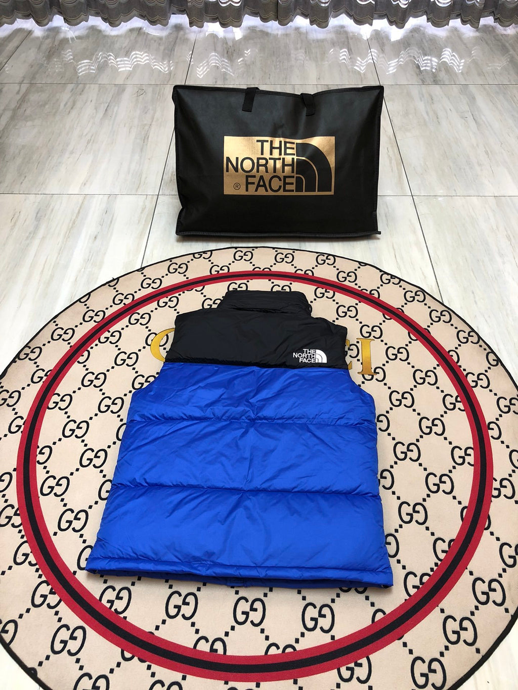 The North Face Royal Blue 700-Fill Down Puffer Vest