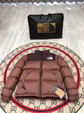The North Face Teal Nuptse 700-Fill Down Puffer Jacket