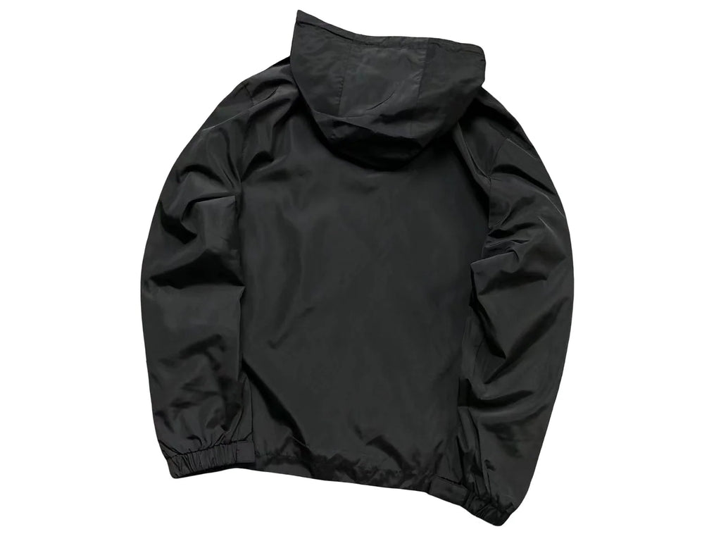 Moncler x Fragment Design Black Hooded Windbreaker Jacket