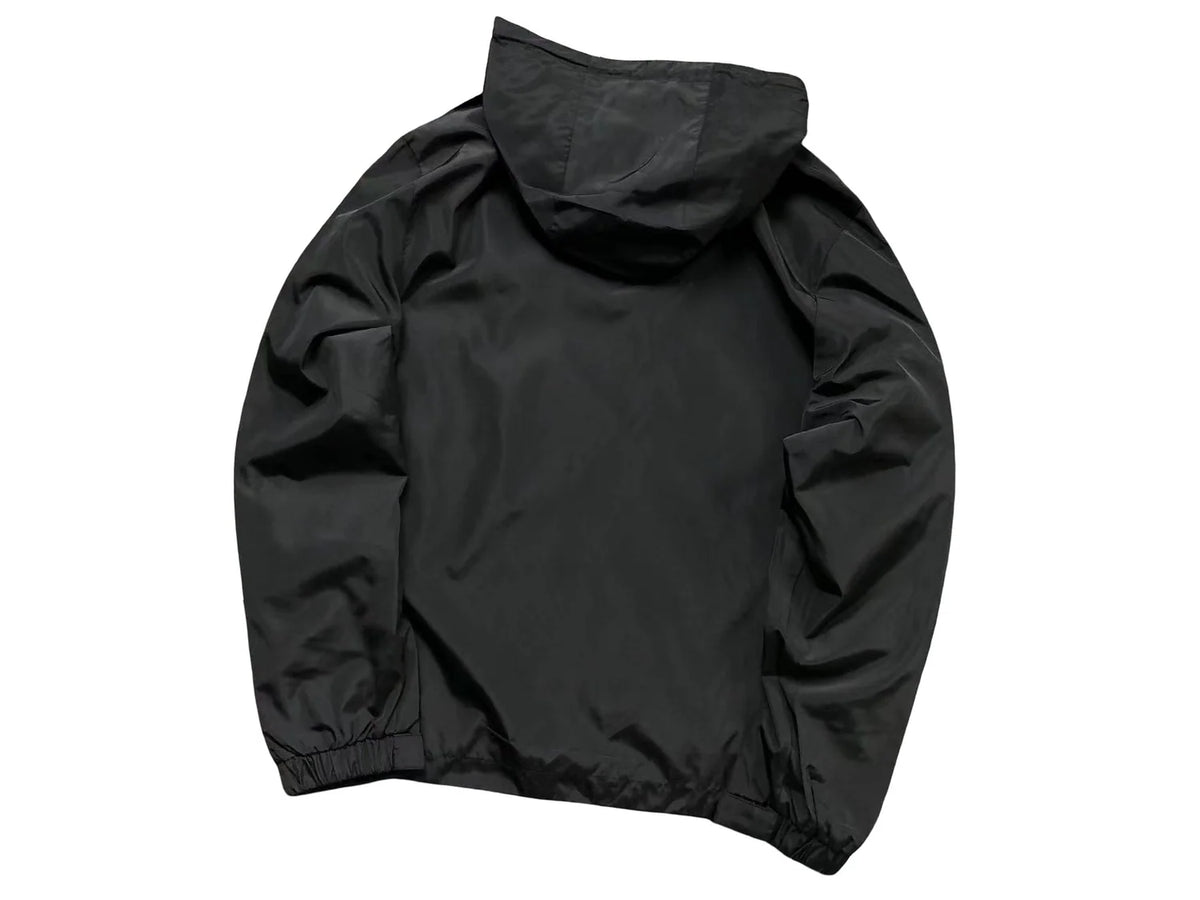 Moncler x Fragment Design Black Hooded Windbreaker Jacket