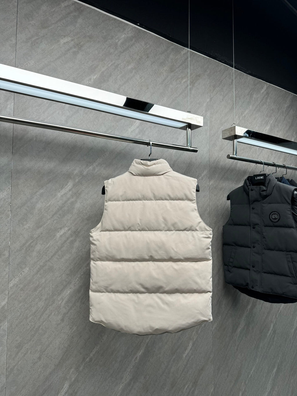 Canada Goose Cream White Down Freestyle Vest
